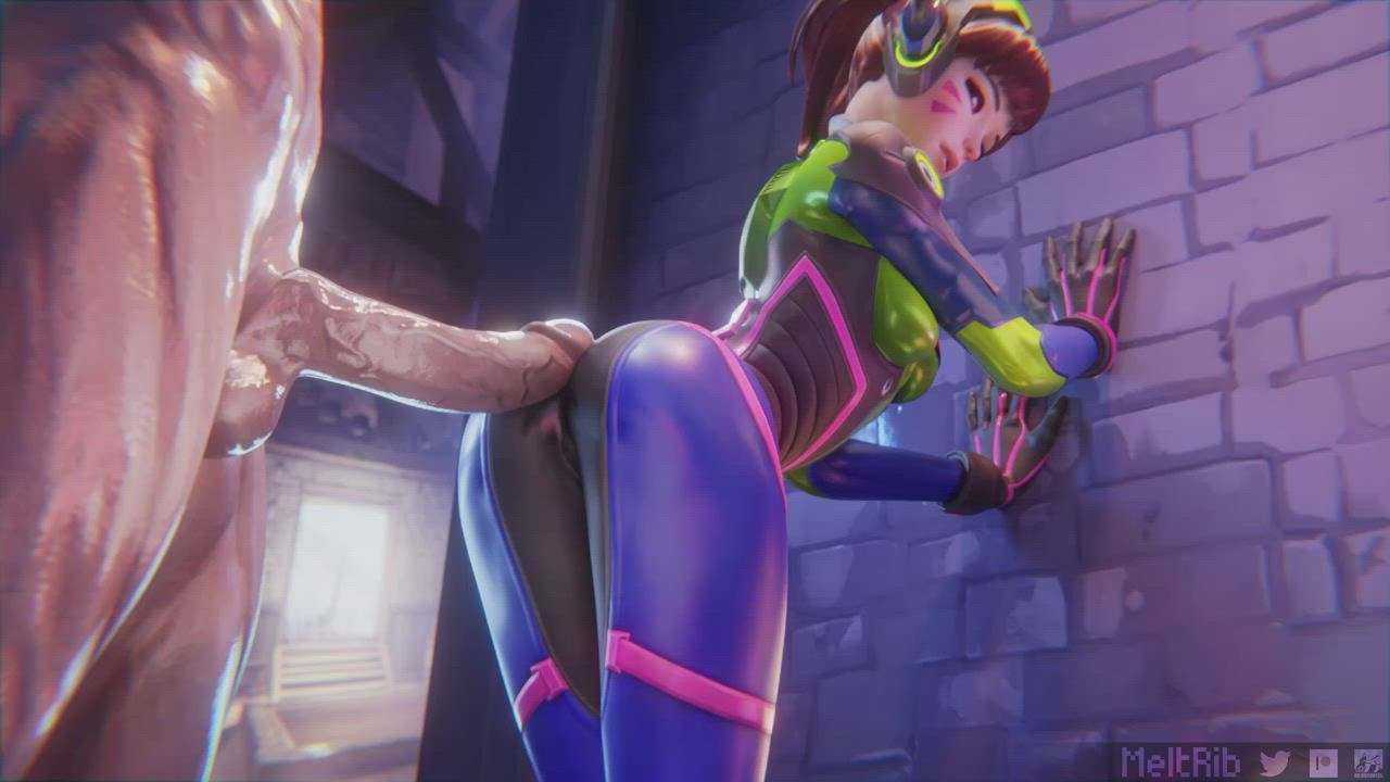 3D Animation NSFW Overwatch Rule34 gif