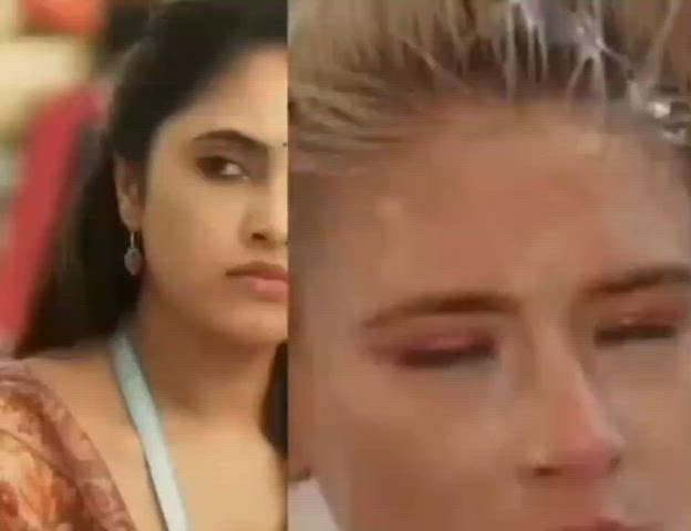 babecock bollywood celebrity grinding hindi indian spit on face tribute gif