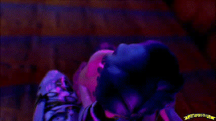 3d alien animation anime big dick blowjob monster cock sucking gif