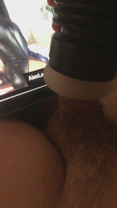 bwc big dick cum fleshlight watchingporn gif