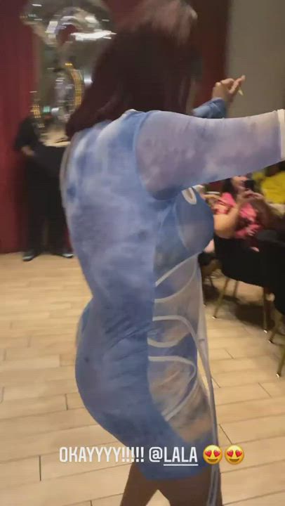 Big Ass Dress Ebony gif