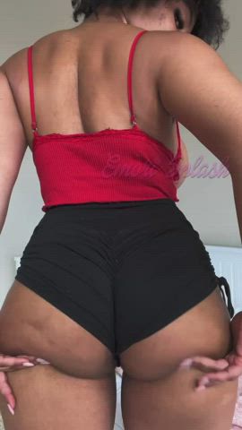 amateur ass big ass booty cute ebony onlyfans gif