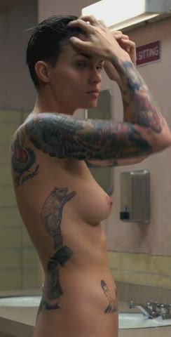 Celebrity Nude Ruby Rose gif