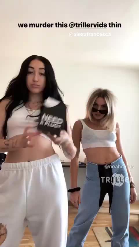 Noah Cyrus and Alexa Gabriel