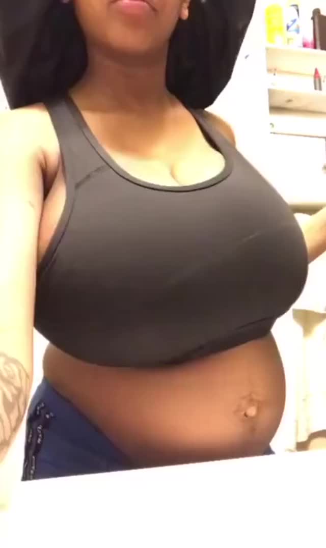 Huge black tits! [reveal]