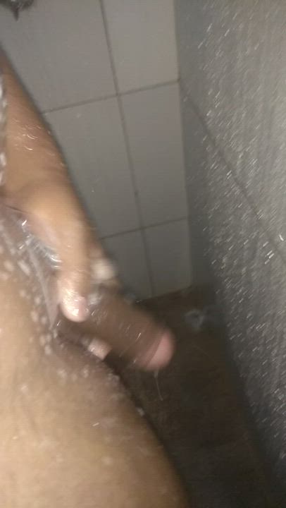 Bathroom Cock Male Masturbation Soapy Solo gif