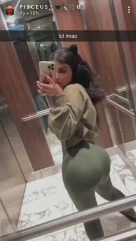 Booty Bubble Butt Latina Petite Thick gif