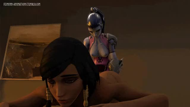 Pharah getting it in the butt