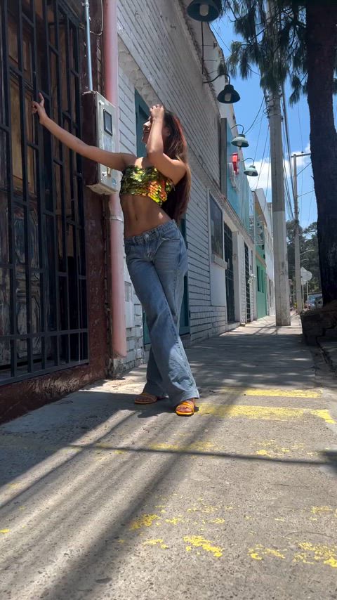 dancing jeans latina gif