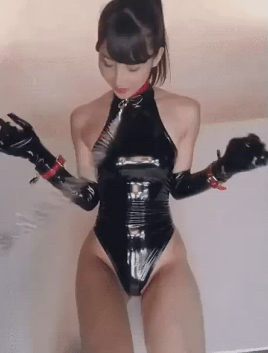 Latex Latex Gloves Slave gif