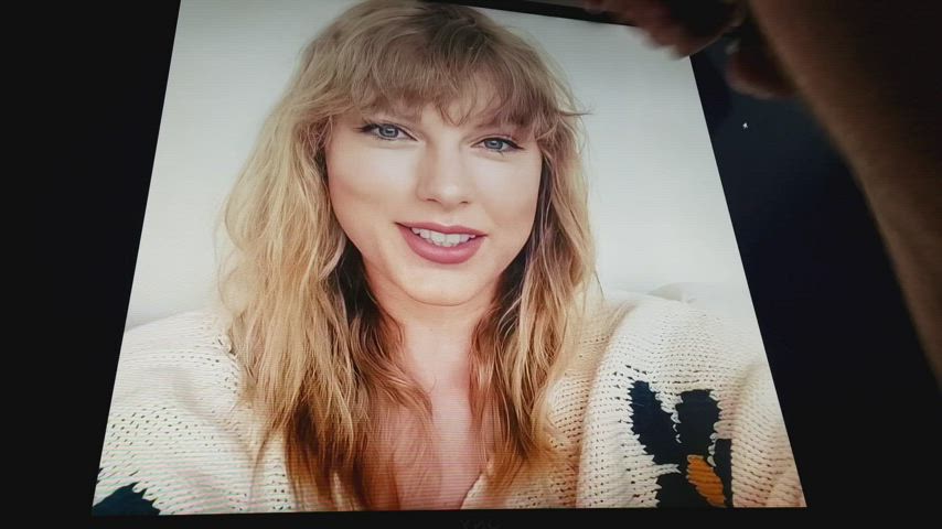 celebrity cum cum in mouth cumshot face fuck facial taylor swift tribbing tribute