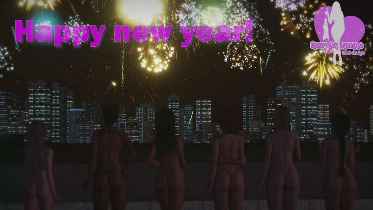 Happy new year from Naughty Lyanna!