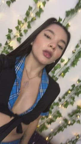 Amateur Exhibitionist Pussy Schoolgirl Sensual Teen Webcam Wet Pussy gif