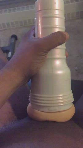 BBC Fleshlight Solo gif