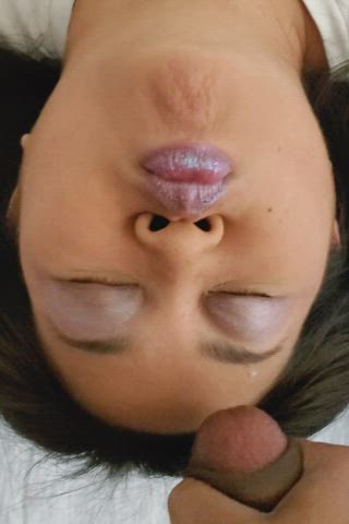 huge facial for gf (oc) what do ya think?