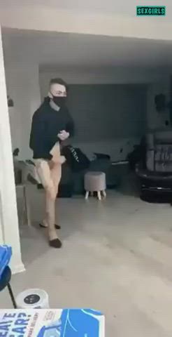 big ass dogging doggystyle standing doggy gif