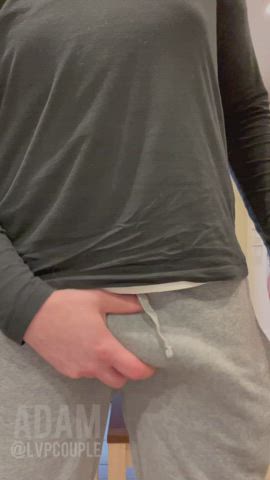 Did someone say grey joggers?