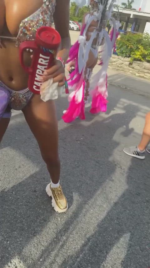 bikini costume dancing model twerking gif