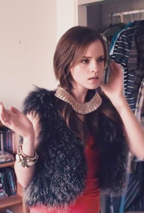 british brunette emma watson gif