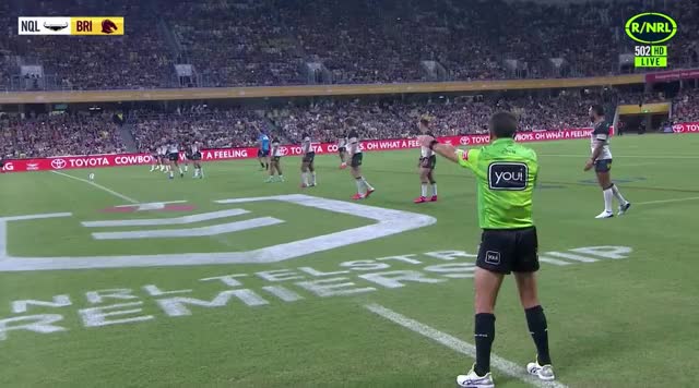 The Opening kick off in Queensland Country Bank Stadium