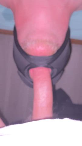 balls deep deepthroat hung throat throat fuck throated gif