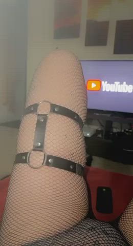 Fishnet Innies Pussy Pussy Lips gif