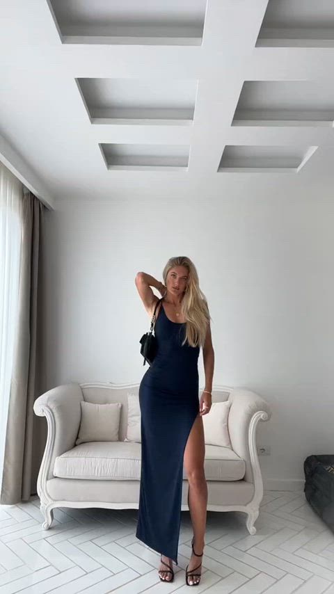 blonde legs long legs gif