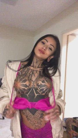 big tits nipples tattoo legal-teens gif