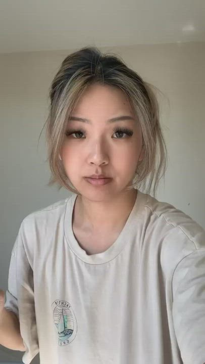 This slut Asian influencer loves baiting her followers to brutally rape her like