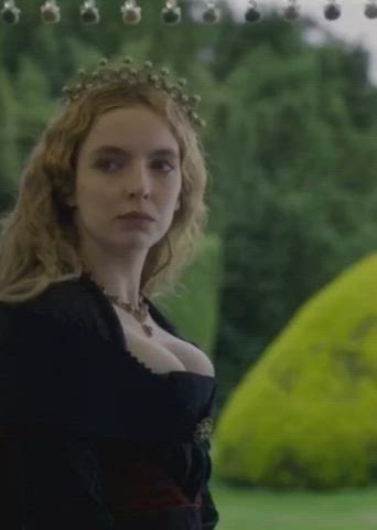 Babe Big Tits Blonde Celebrity Cleavage Jodie Comer gif