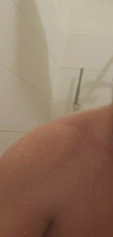 bisexual dildo shower gif