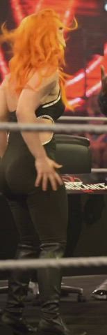 ass babe big ass cute goth leather pawg redhead thick wrestling gif