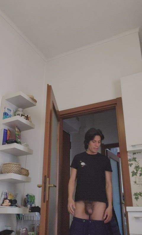big dick naked nude solo gif