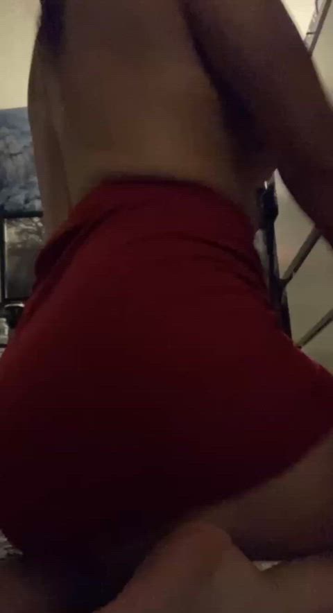 ass dress tease gif