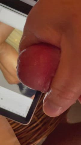 cock cumshot tribute gif