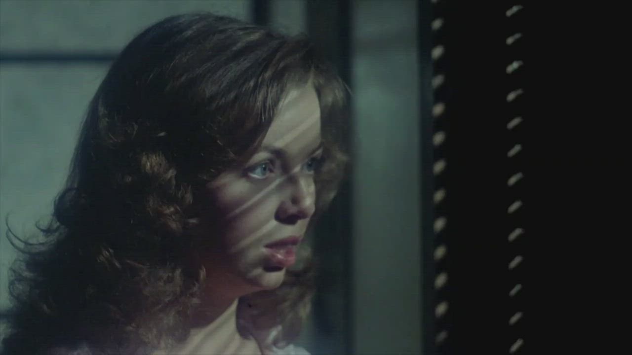 Glory Annen spies on Marilyn Rodgers having sex in Felicity (1978)