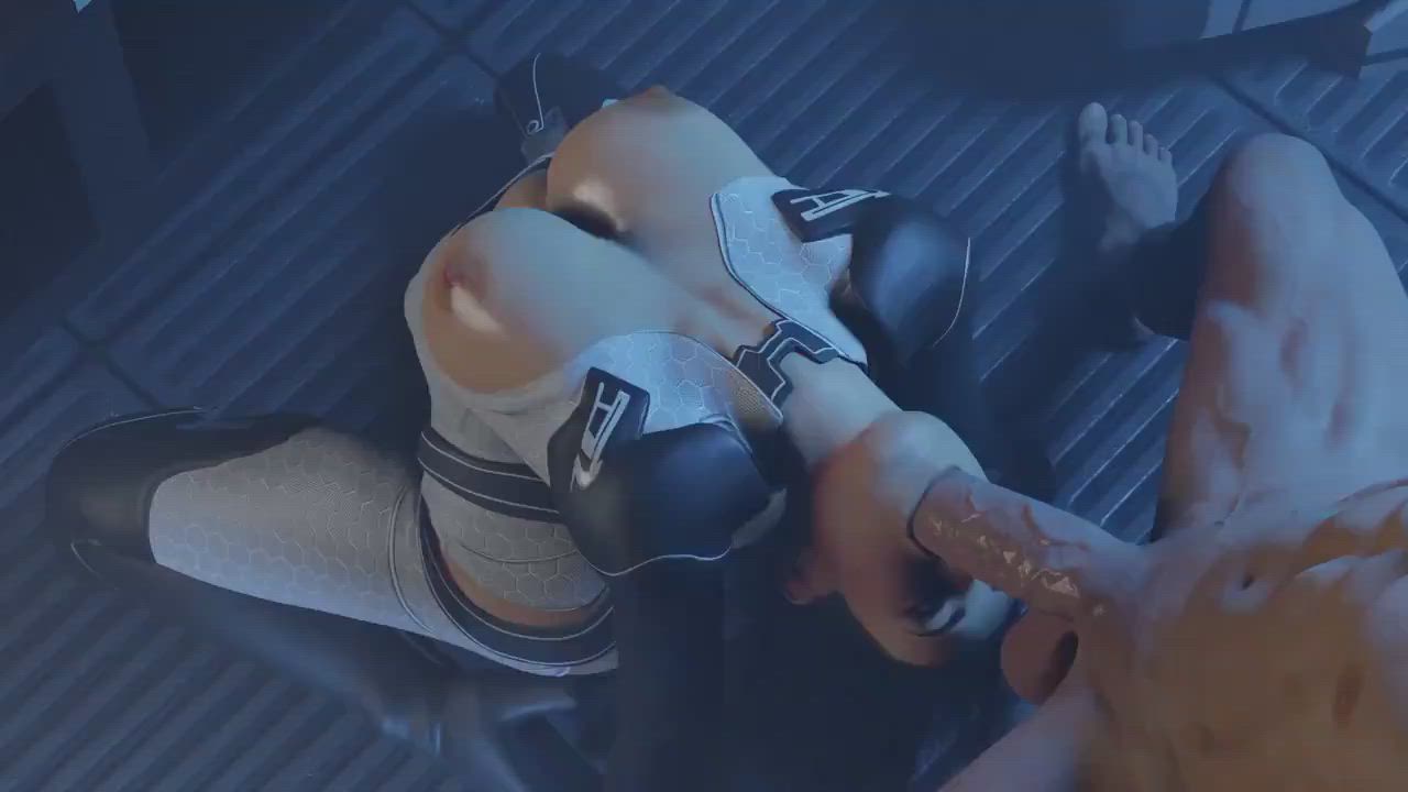 Miranda Lawson Throat Fuck (Darellak) [Mass Effect]