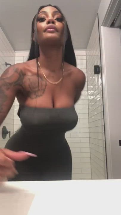 Ebony OnlyFans Thick gif