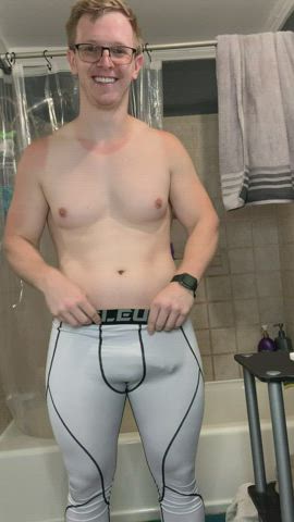 Hard in his lycra