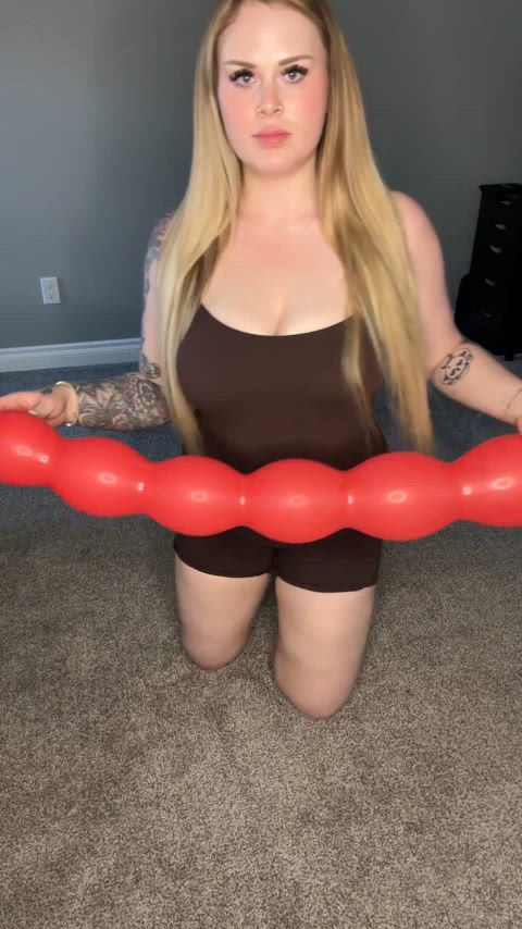 amateur ass balloons big tits gif