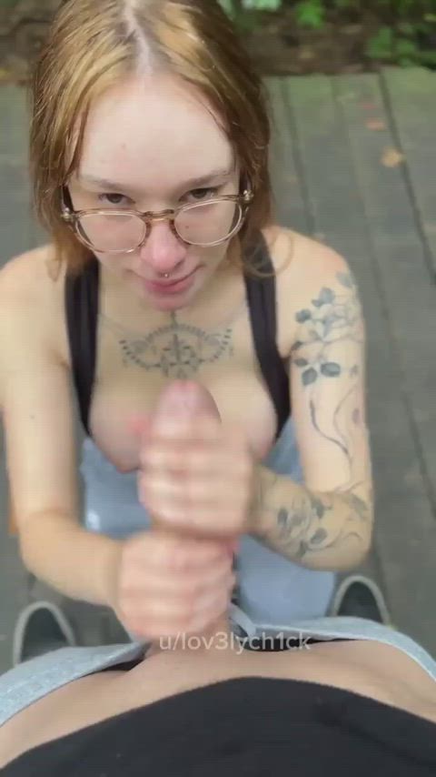 fat cock glasses nerd slut thick cock cumslut gif