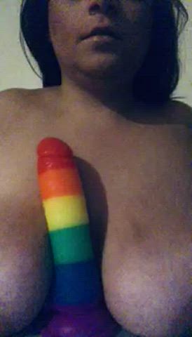 Just practicing for your big cock :)