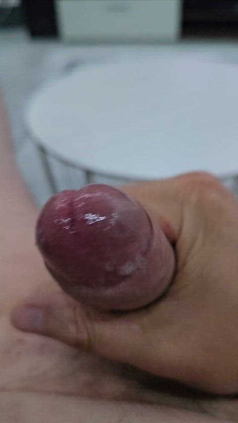 amateur big dick cock cum cumshot homemade male masturbation masturbating slow motion