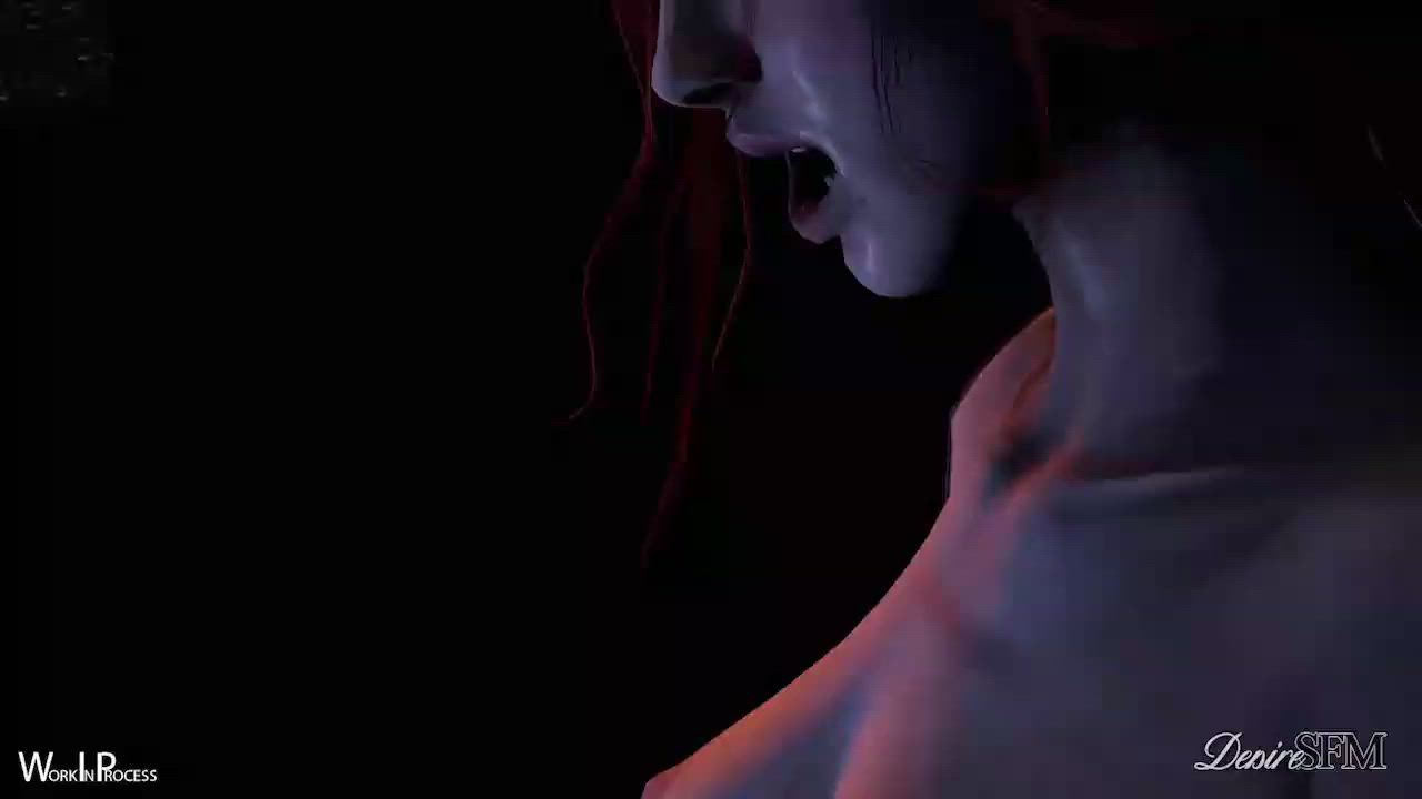 Triss x ciri the Blowjob Futa (desireSfm )(work in progress)[the witcher]