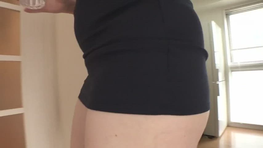 Ass Booty Close Up Clothed June Lovejoy Pawg Skirt Upskirt gif