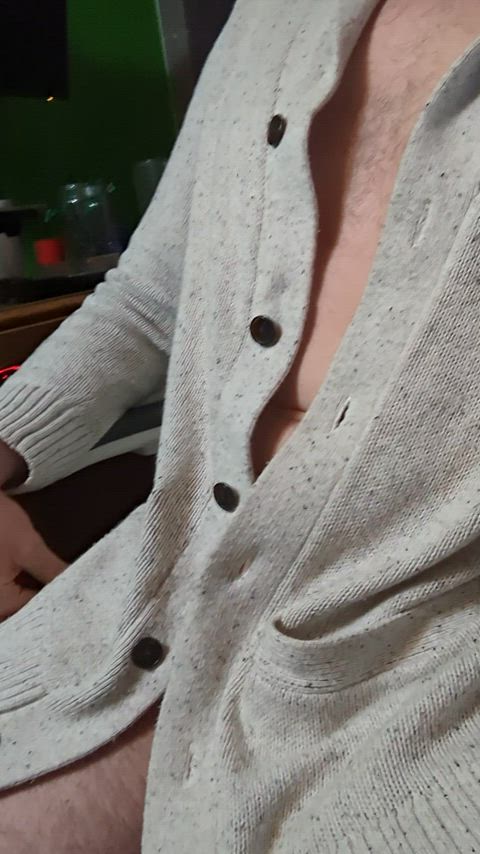 Felt sexy in [M]y cardigan