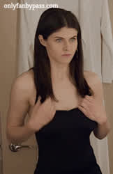 Alexandra Daddario is such a tease