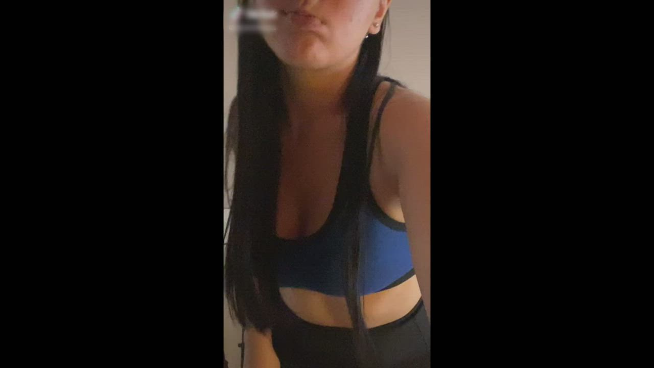 Ass Cute Thick TikTok Tongue Fetish gif