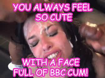 Cum Facial Sissy gif