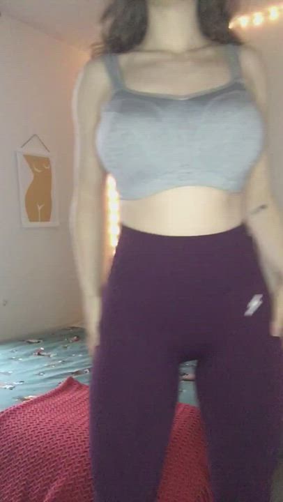 Ass Fitness Leggings gif